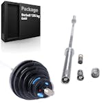 Skivstångsset Master Fitness Deluxe 135 kg Gold